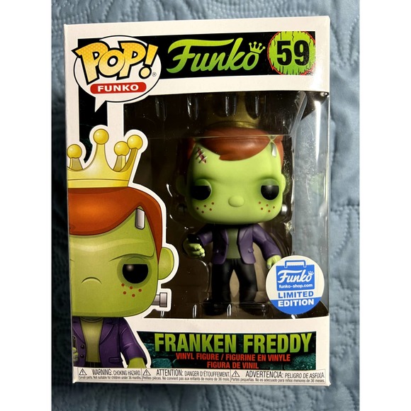 Funko Pop Franken Freddy #59 Funkoween Funko Shop Exclusive Universal Monster